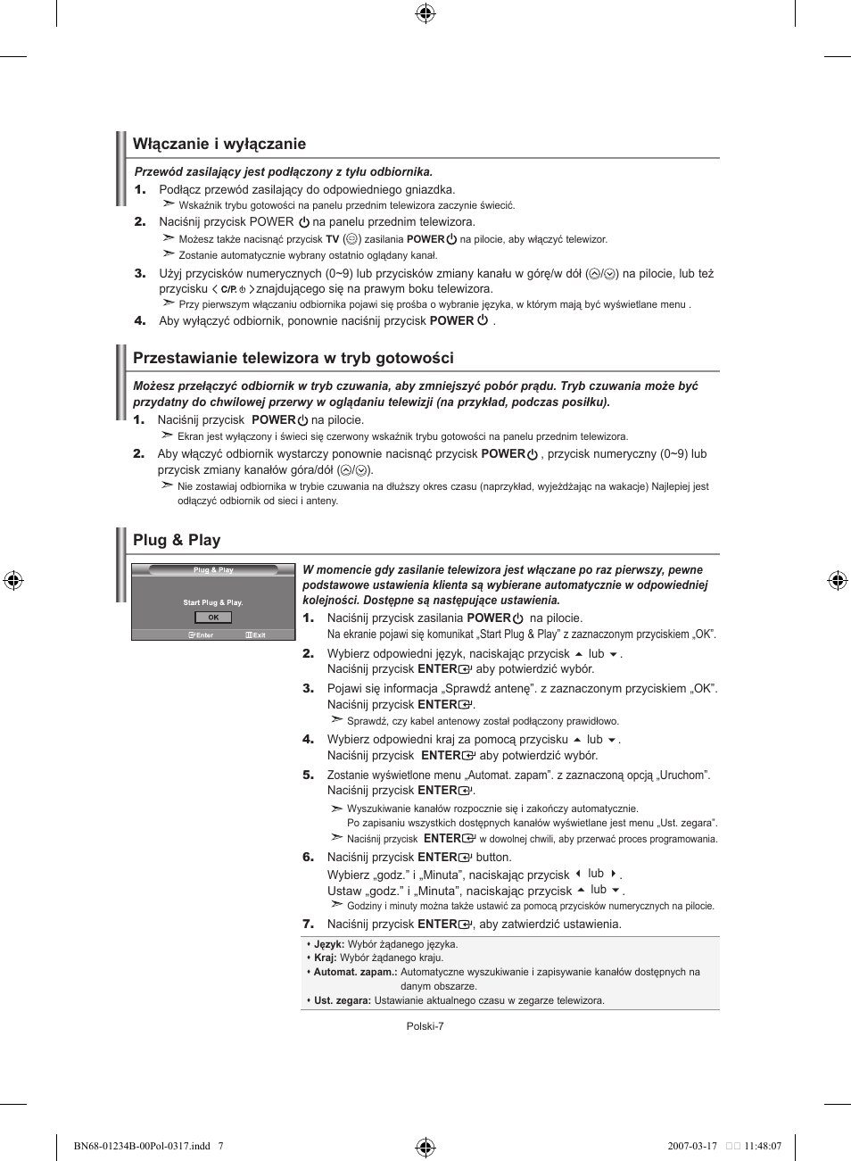 Samsung LE37S62B User Manual | Page 65 / 282