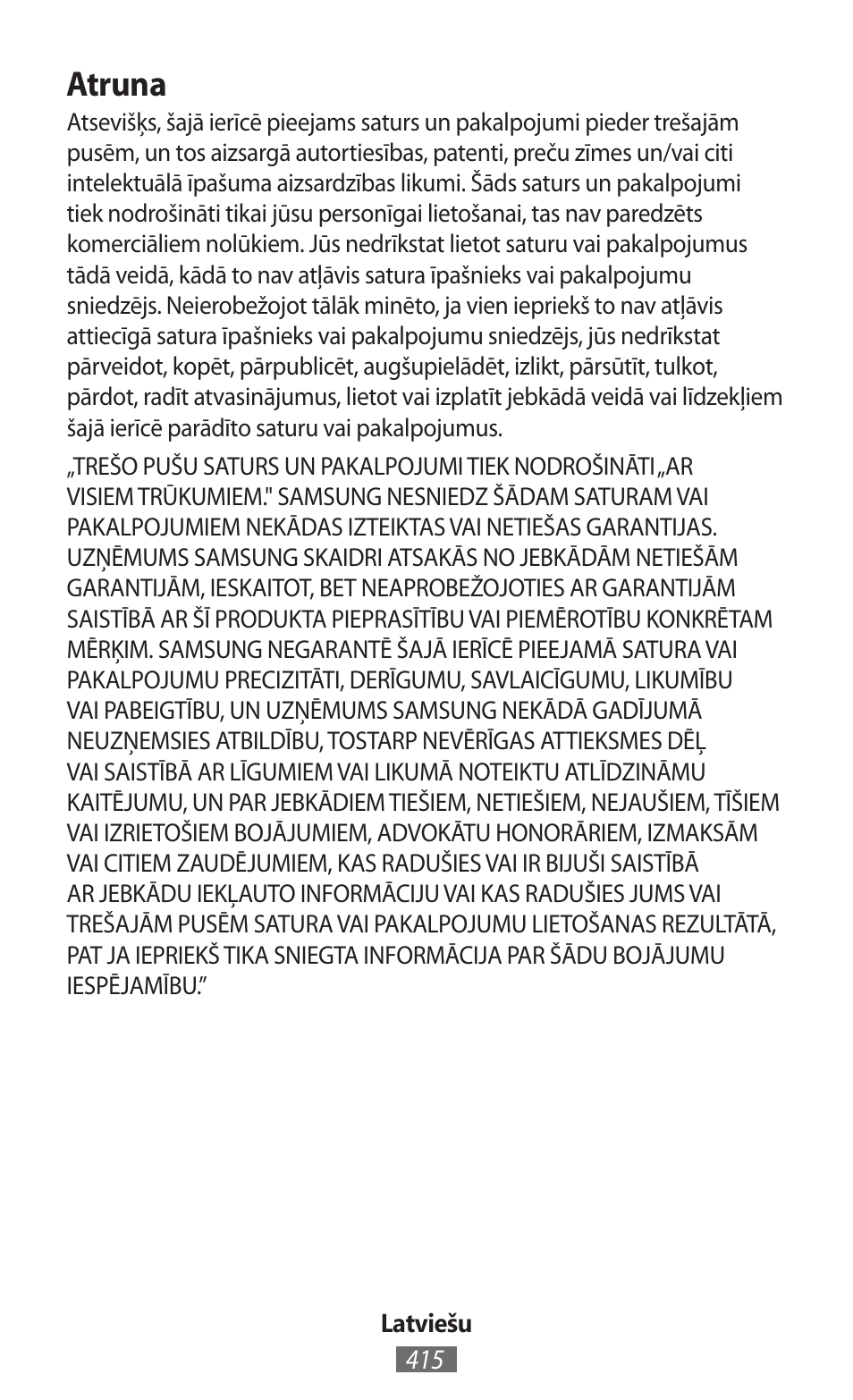 Atruna | Samsung SM-T230 User Manual | Page 416 / 732