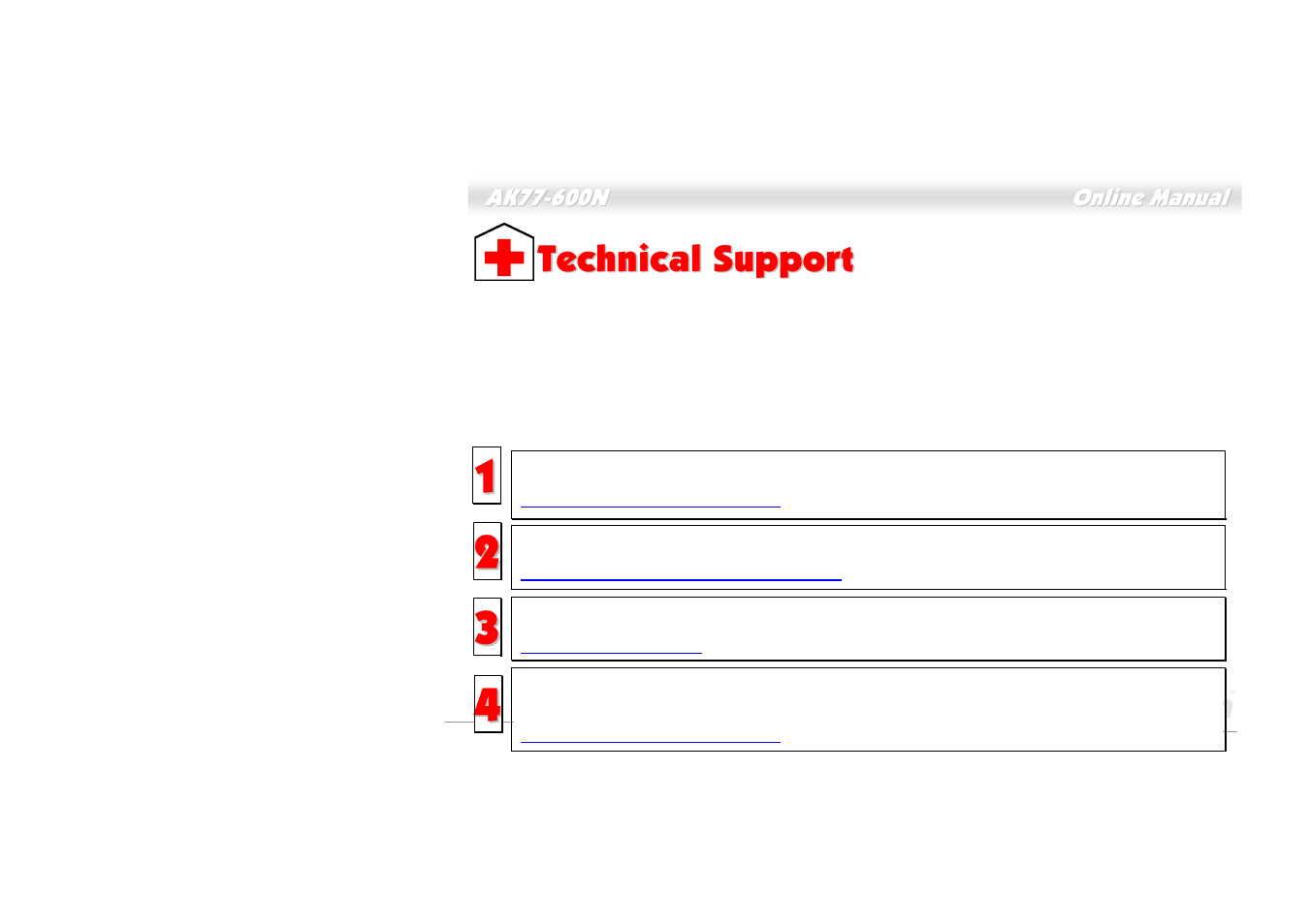 Technical support | AOpen AK77-600N User Manual | Page 107 / 111