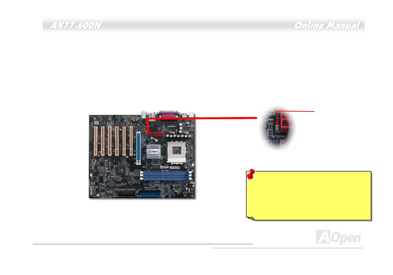 Agp protection technology and agp led | AOpen AK77-600N User Manual | Page 63 / 111