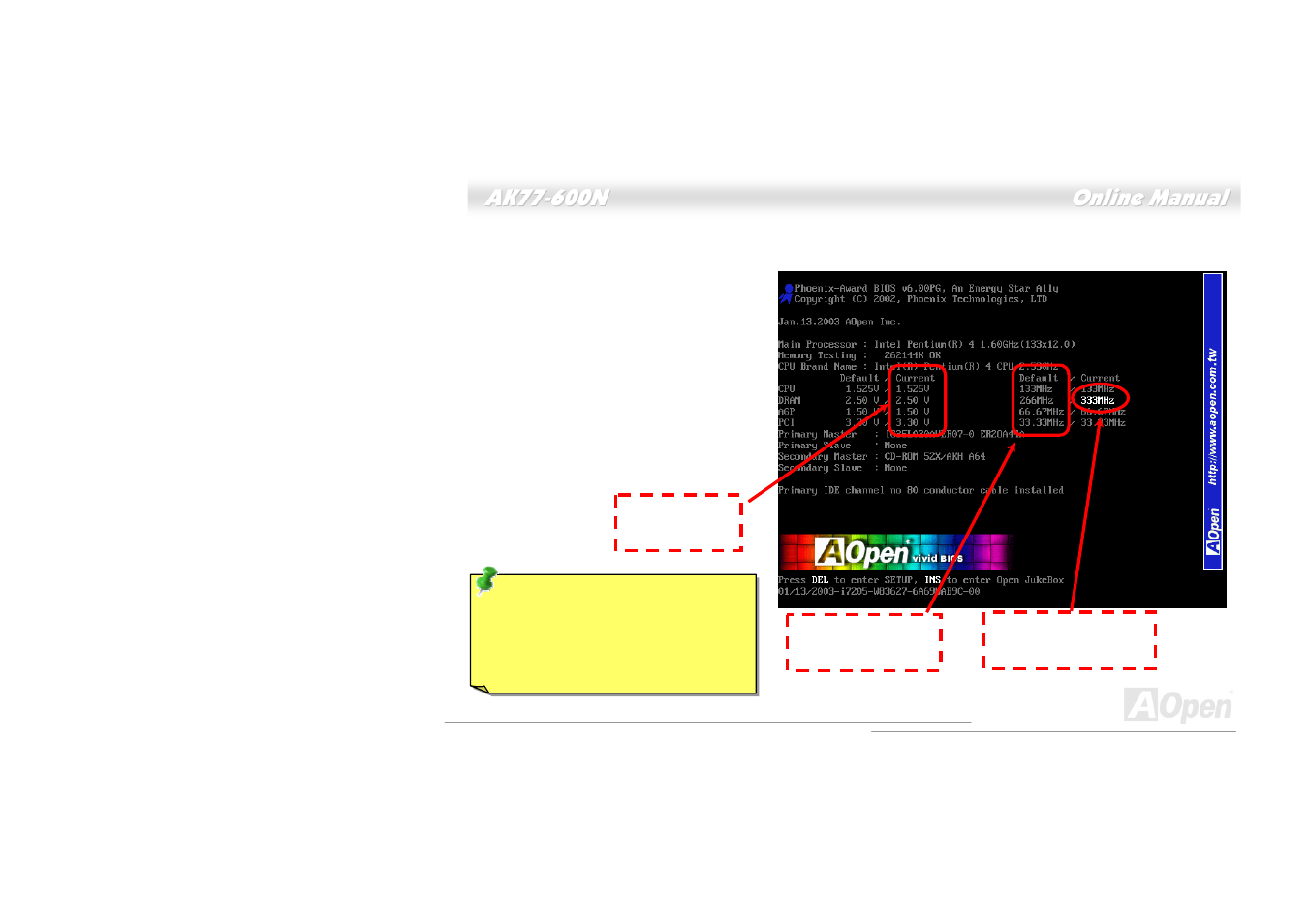 AOpen AK77-600N User Manual | Page 91 / 111