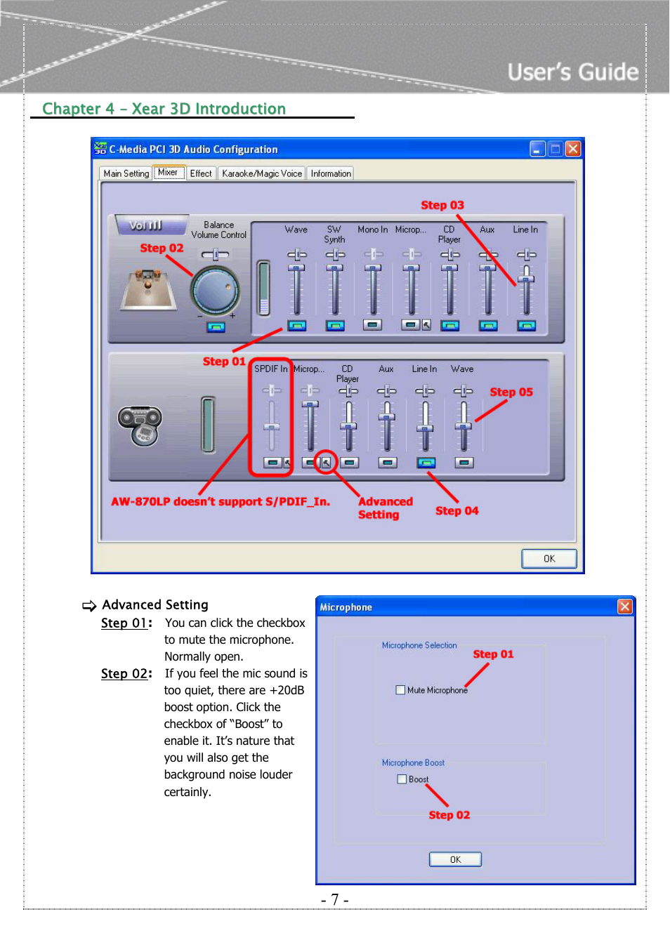 AOpen COBRA AW-870LP User Manual | Page 9 / 14