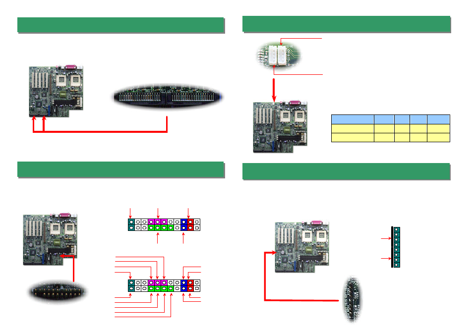 Connecting front panel connector | AOpen DX34 PLUS User Manual | Page 5 / 8