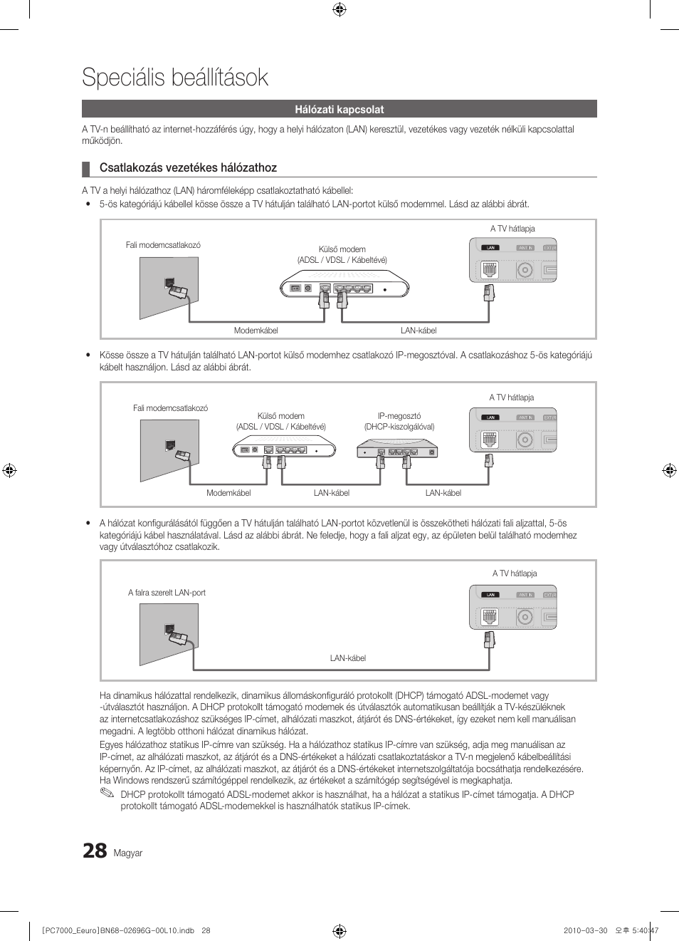 Speciális beállítások | Samsung PS50C7000YW User Manual | Page 90 / 621