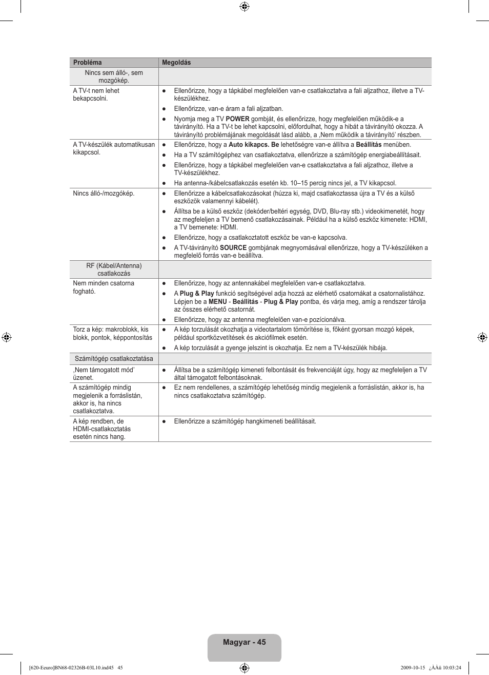 Samsung LE46B620R3W User Manual | Page 109 / 502