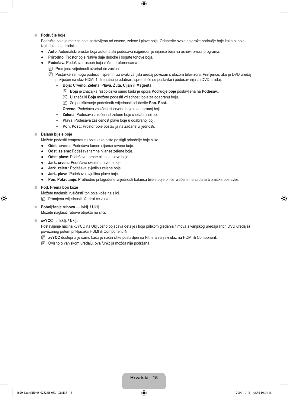 Samsung LE46B620R3W User Manual | Page 271 / 502