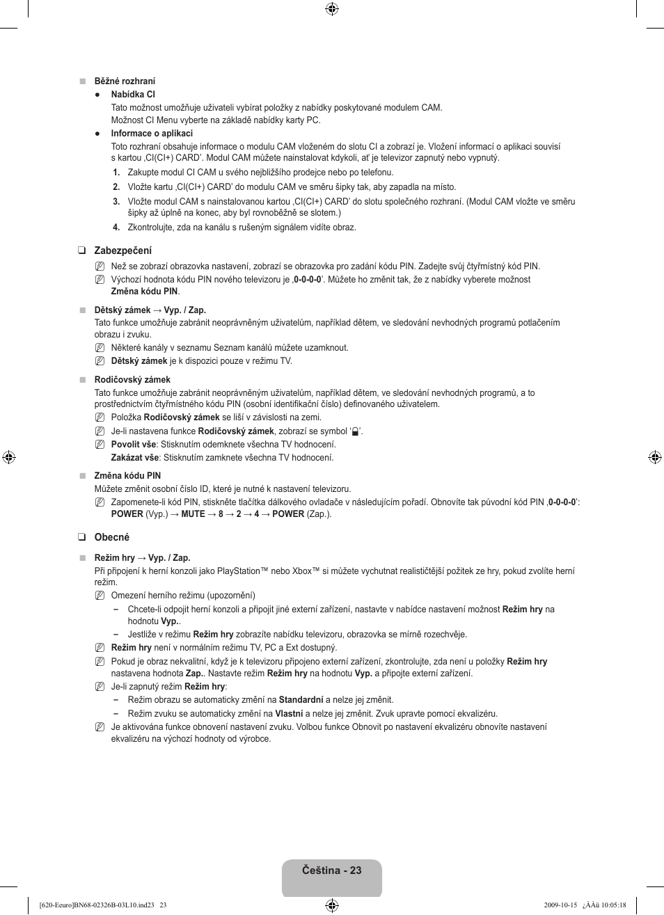 Samsung LE46B620R3W User Manual | Page 327 / 502