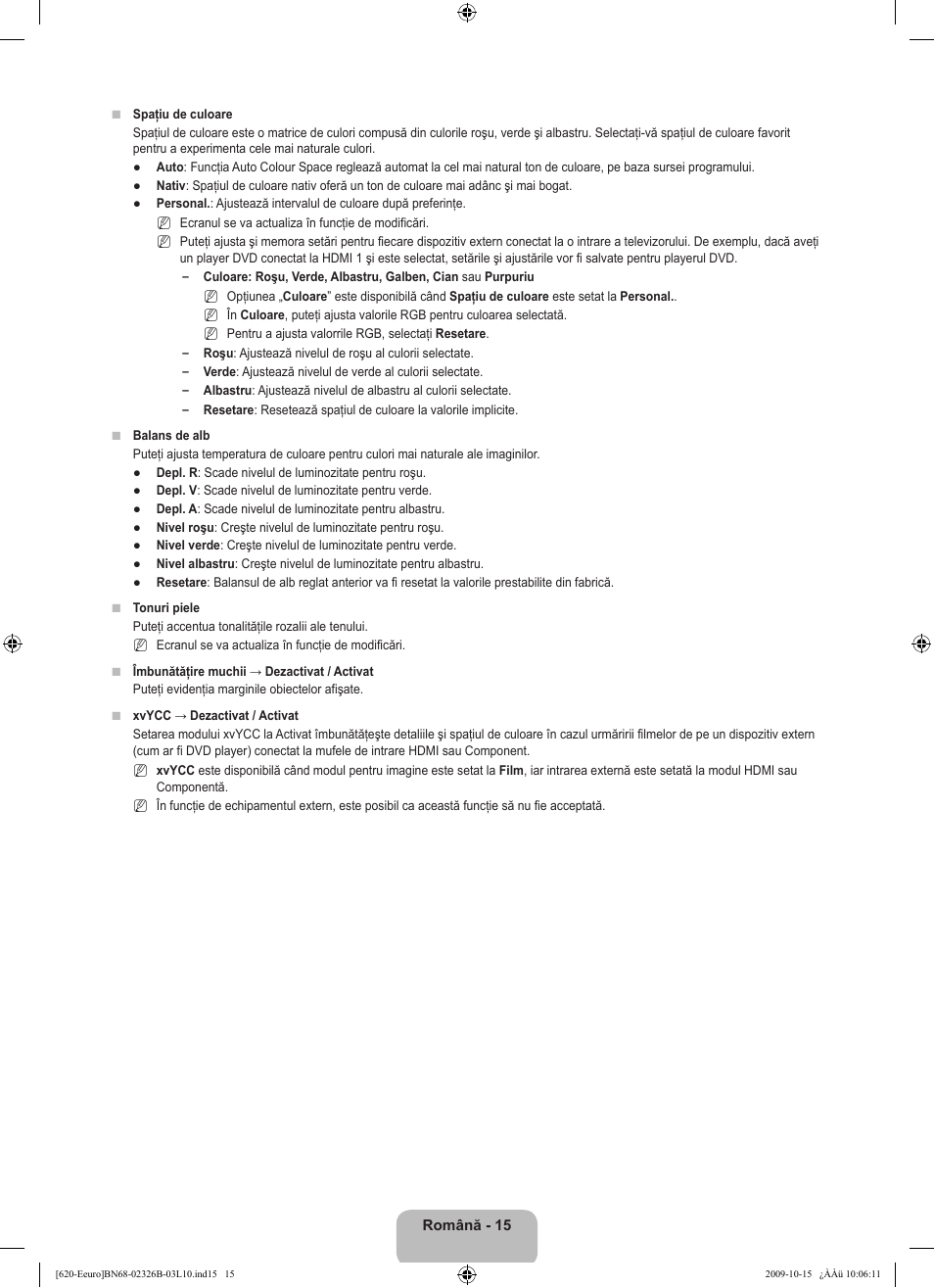 Samsung LE46B620R3W User Manual | Page 415 / 502