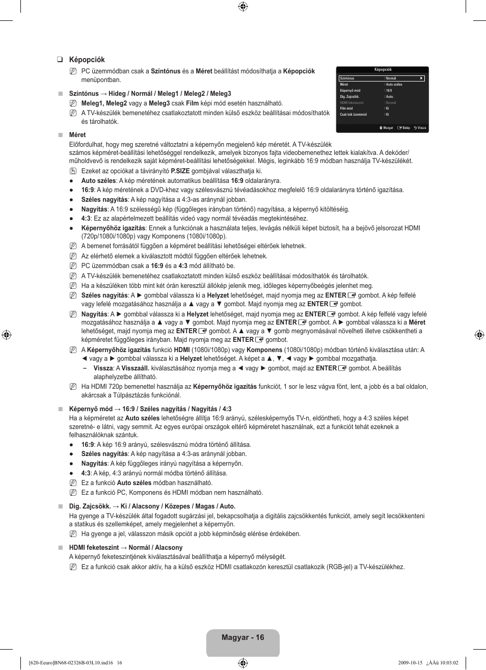 Samsung LE46B620R3W User Manual | Page 80 / 502