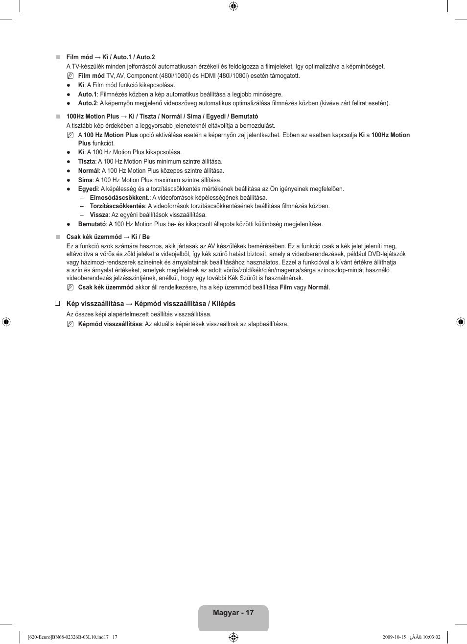 Samsung LE46B620R3W User Manual | Page 81 / 502