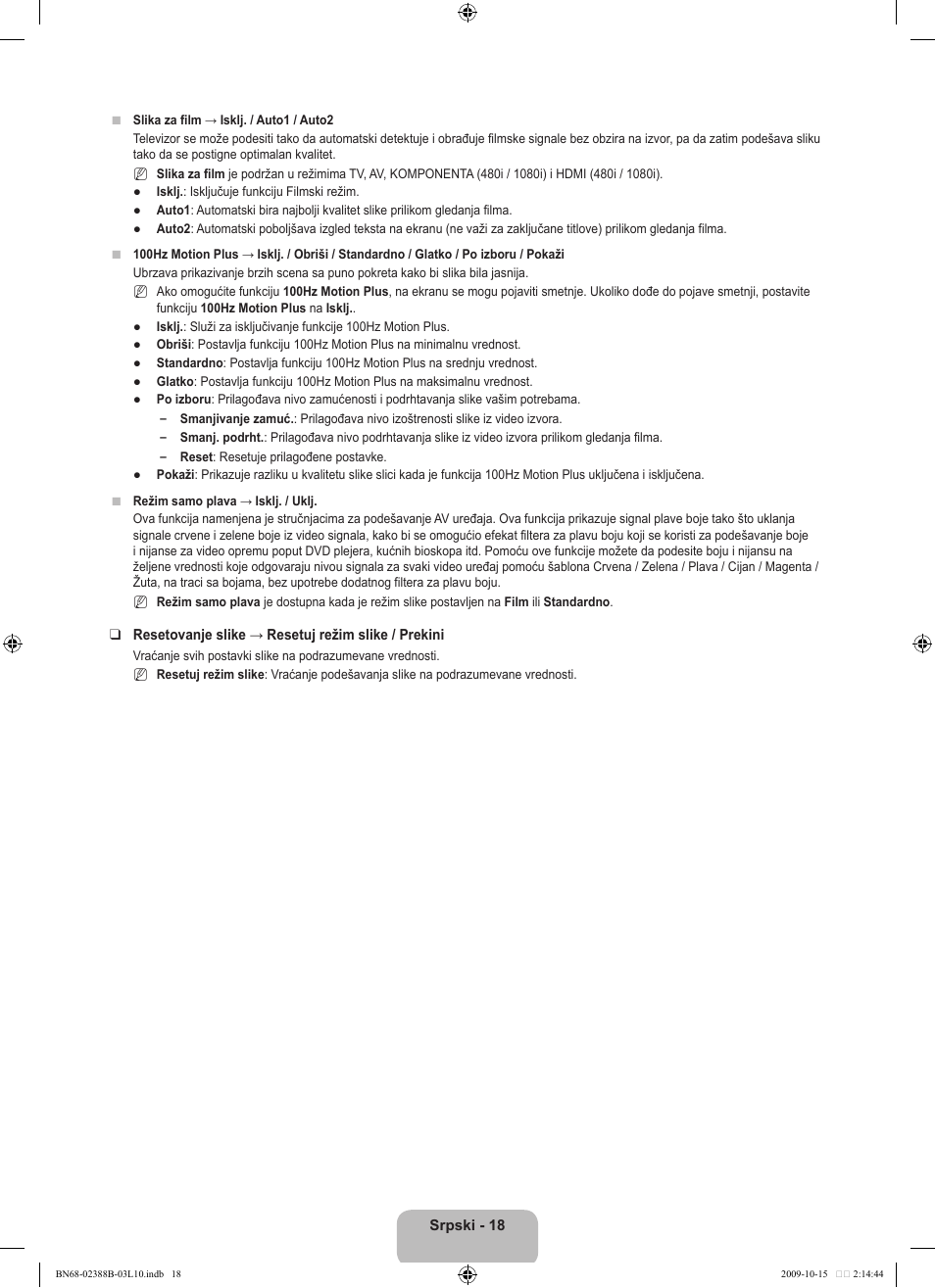 Samsung UE32B6000VW User Manual | Page 502 / 542