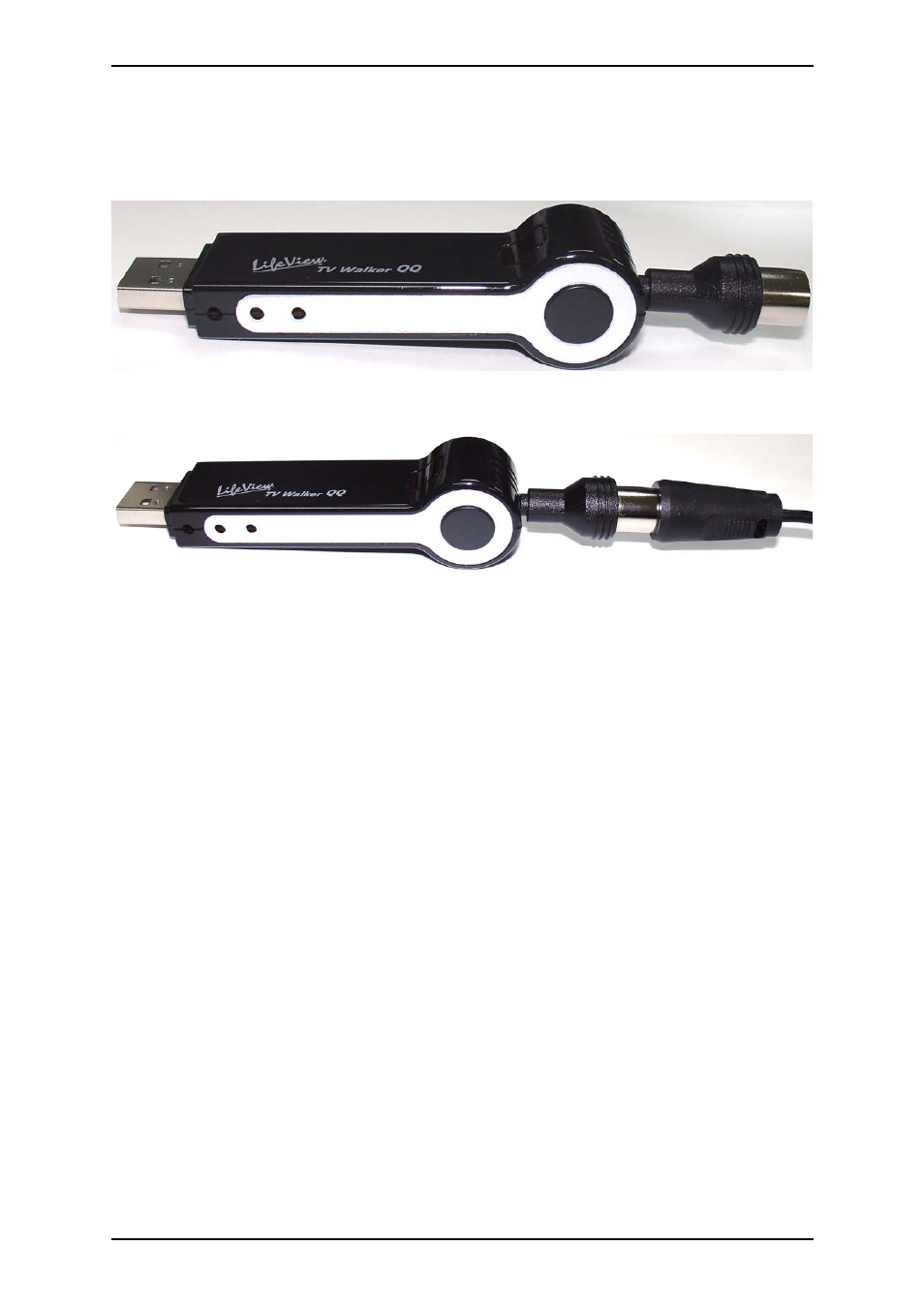 2 connecting the tv walker qq | Animation Tech LifeView TV Walker QQ User Manual | Page 10 / 56