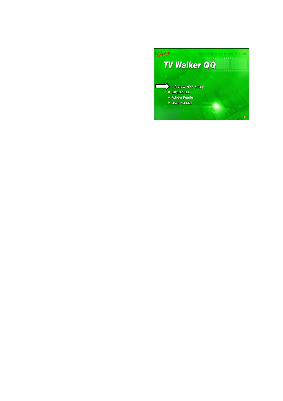 4 installation of lifeview mvp | Animation Tech LifeView TV Walker QQ User Manual | Page 12 / 56