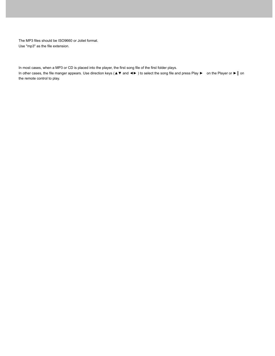 Playing an mp3 or regular audio cd | Avayon DXP-7P User Manual | Page 22 / 36