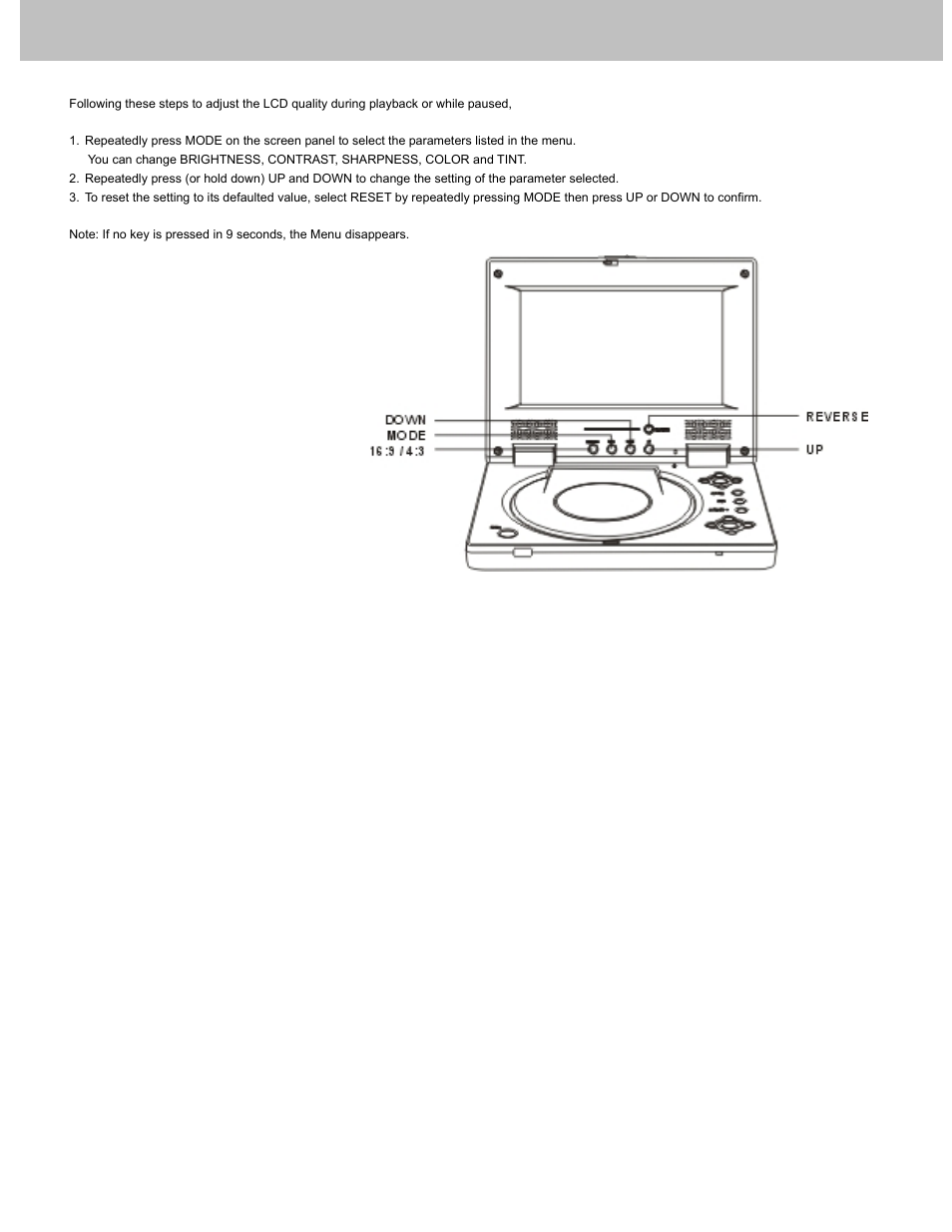 Adjusting lcd screen | Avayon DXP-7P User Manual | Page 31 / 36