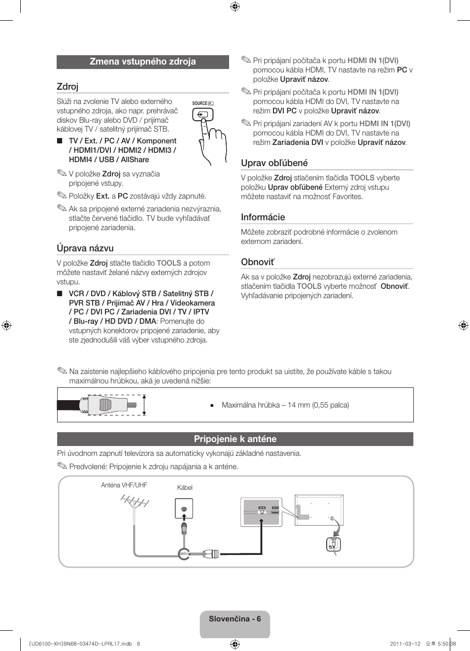 Samsung UE40D6120SW User Manual | Page 148 / 344