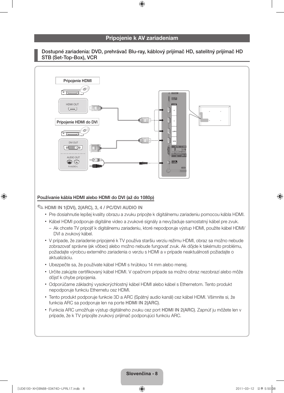 Samsung UE40D6120SW User Manual | Page 150 / 344
