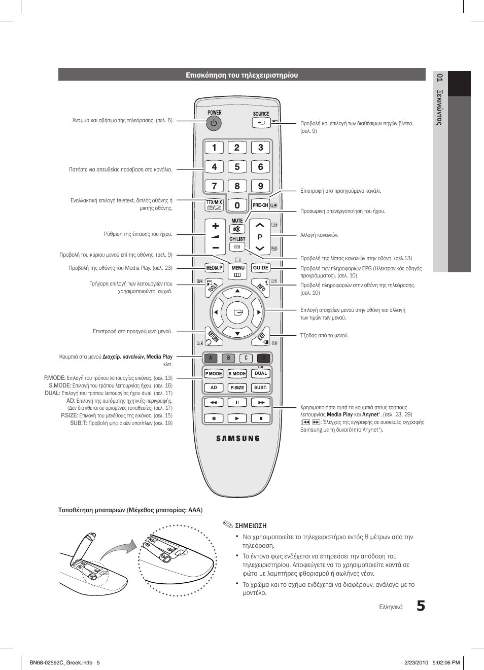 Samsung LE32C450E1W User Manual | Page 122 / 391