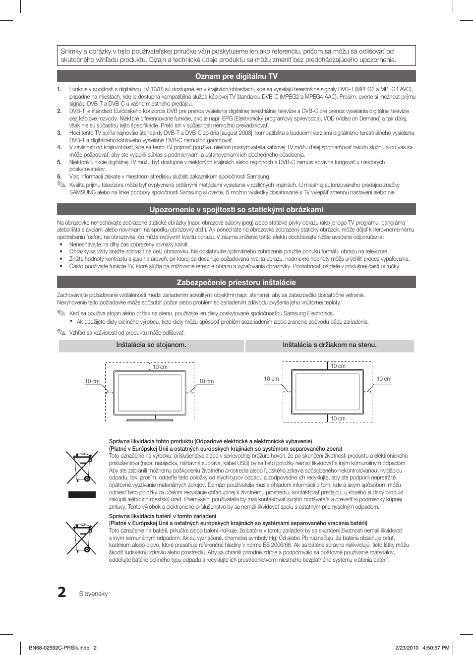 Samsung LE32C450E1W User Manual | Page 275 / 391