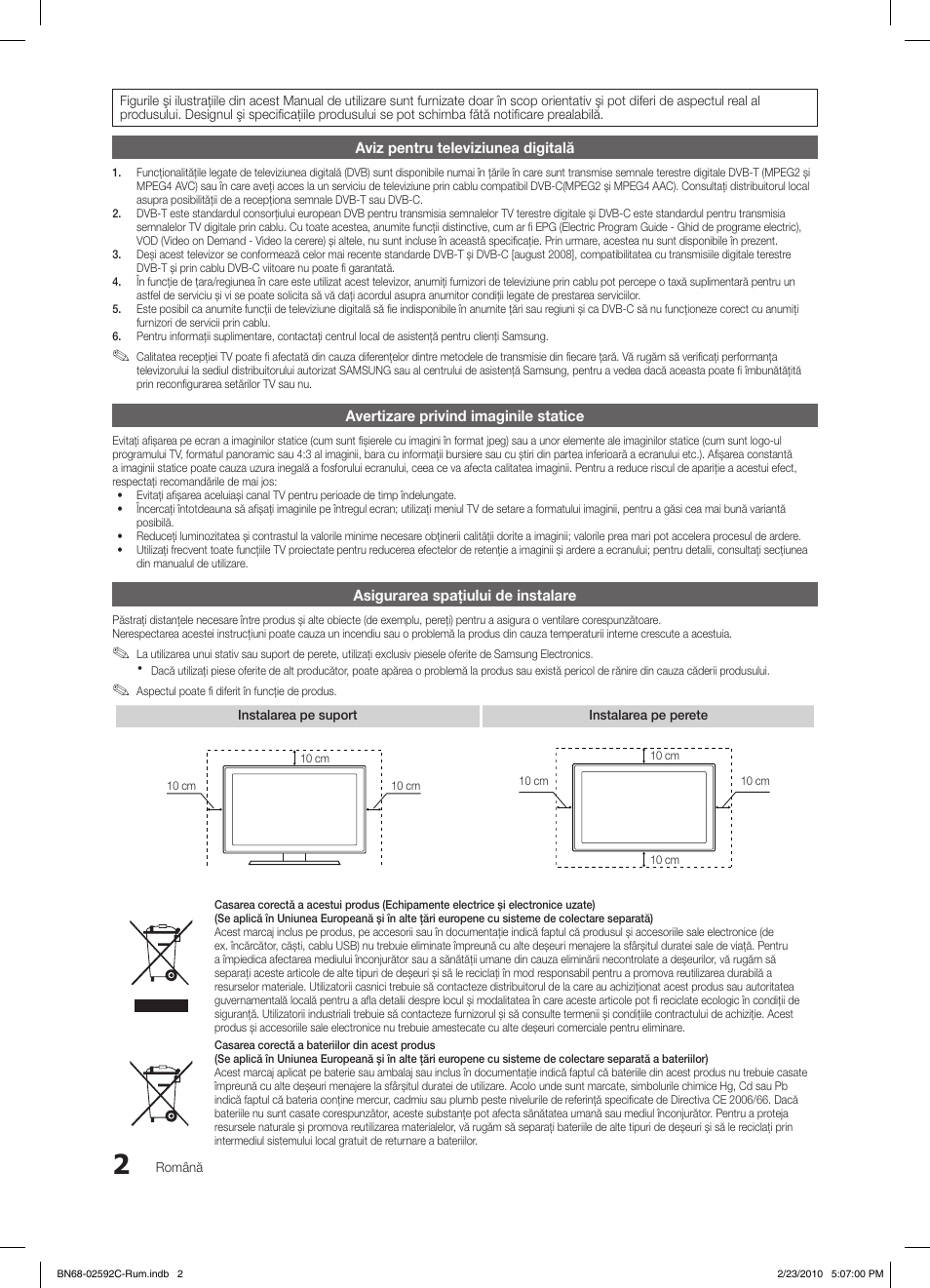 Samsung LE32C450E1W User Manual | Page 314 / 391