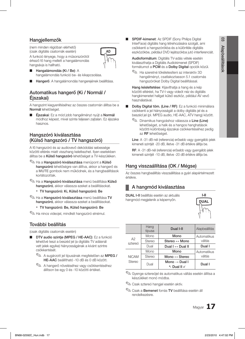 Samsung LE32C450E1W User Manual | Page 56 / 391