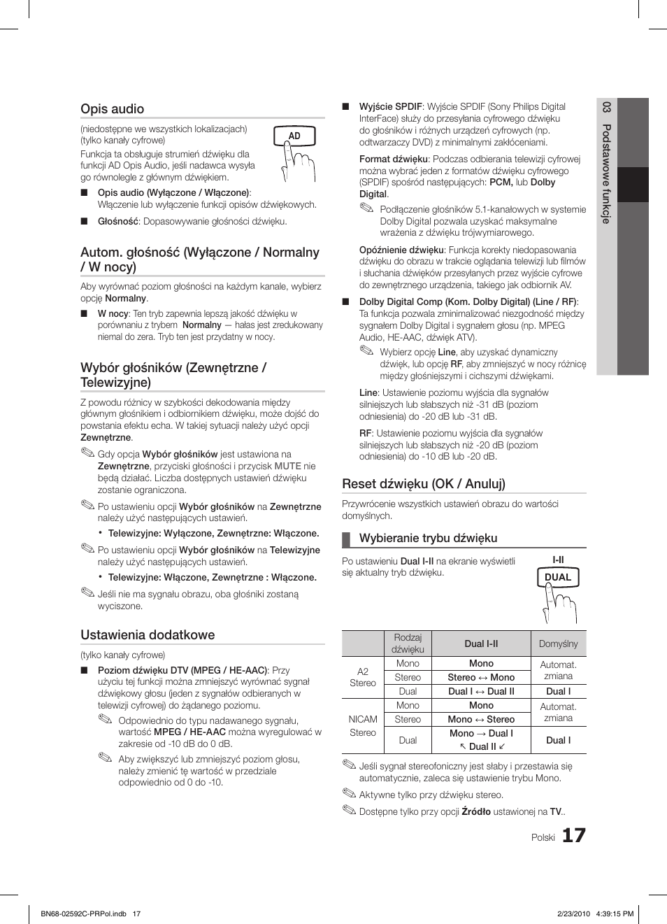 Samsung LE32C450E1W User Manual | Page 95 / 391