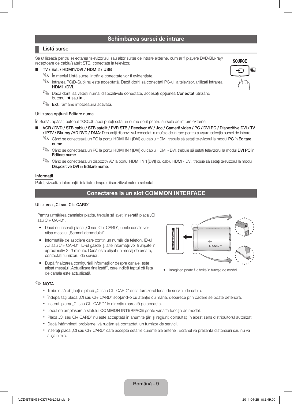 Samsung LE32D403E2W User Manual | Page 107 / 127