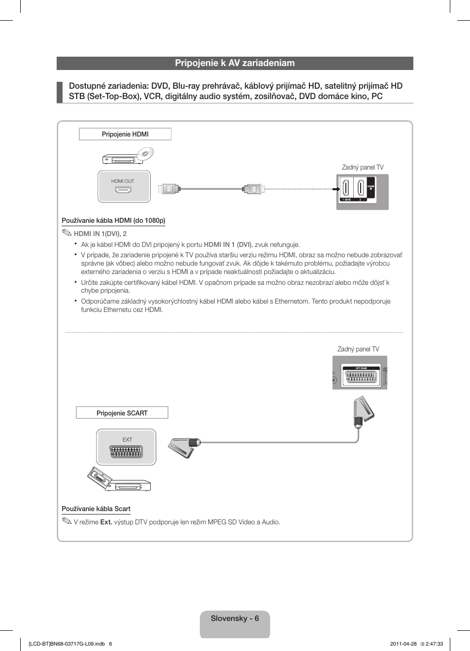 Samsung LE32D403E2W User Manual | Page 34 / 127