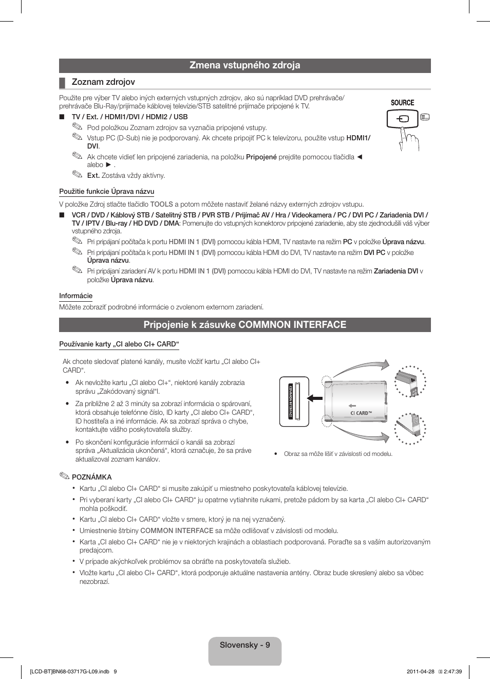 Samsung LE32D403E2W User Manual | Page 37 / 127