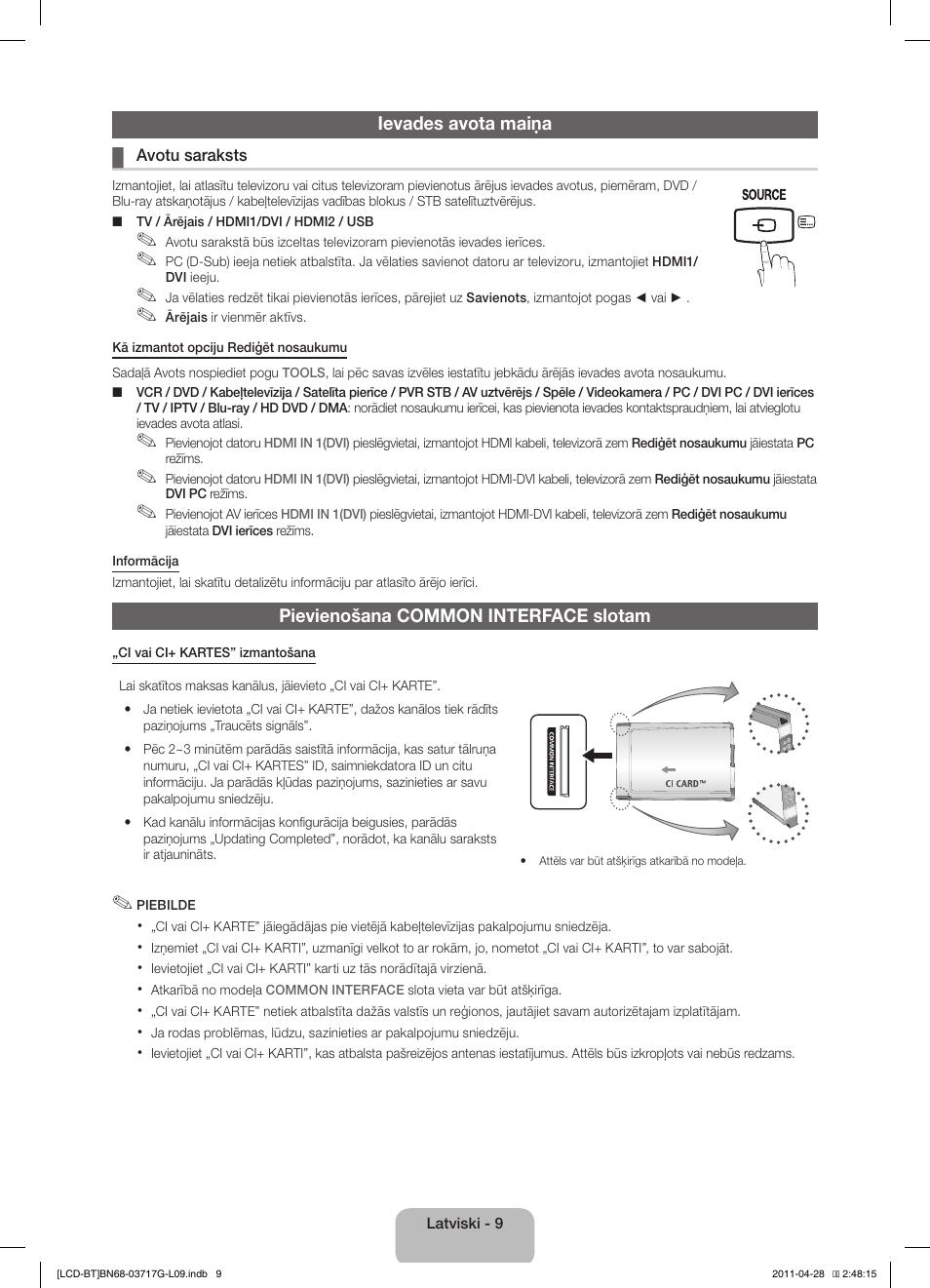 Samsung LE32D403E2W User Manual | Page 65 / 127