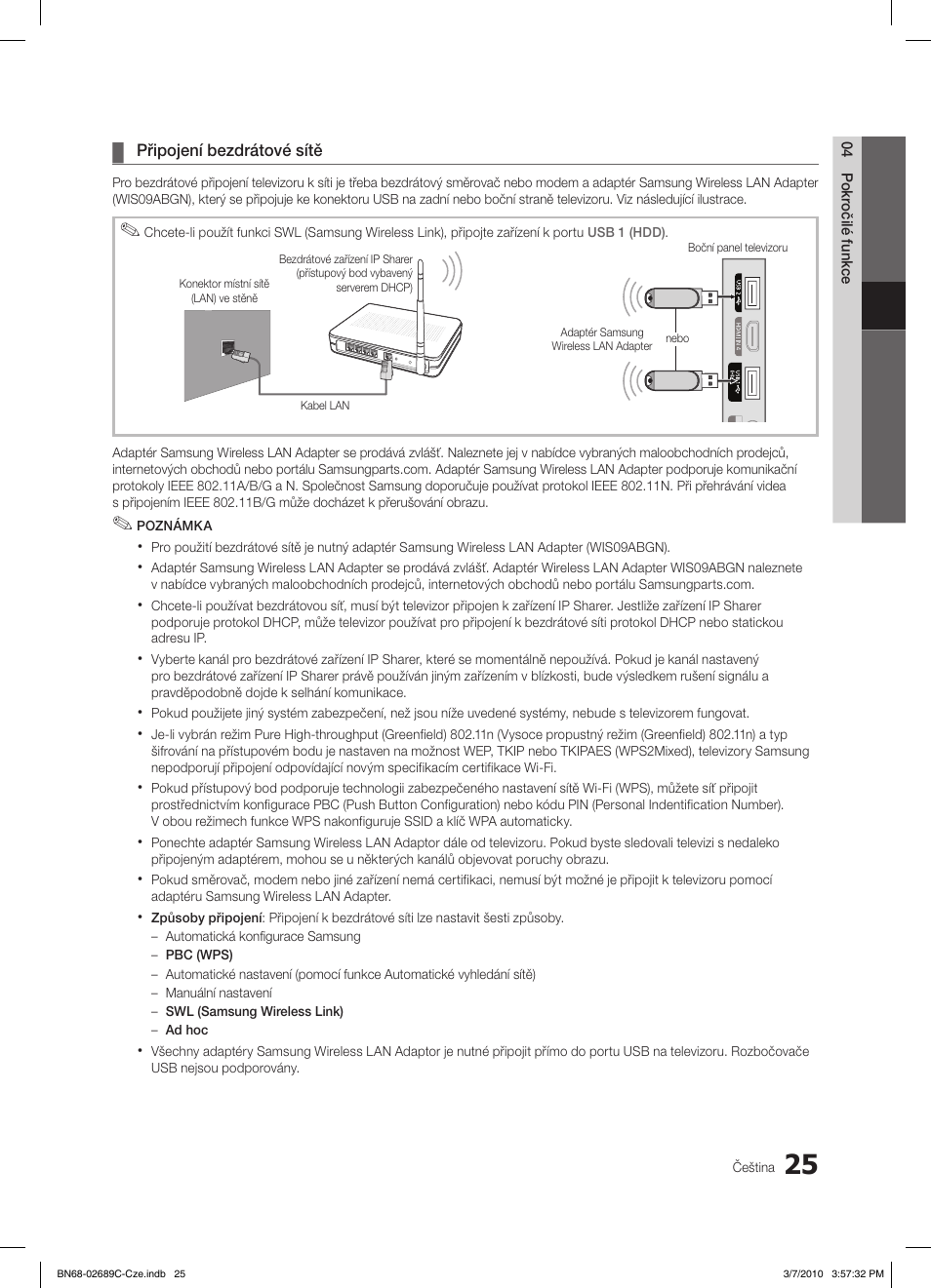 Samsung LE40C630K1W User Manual | Page 319 / 491