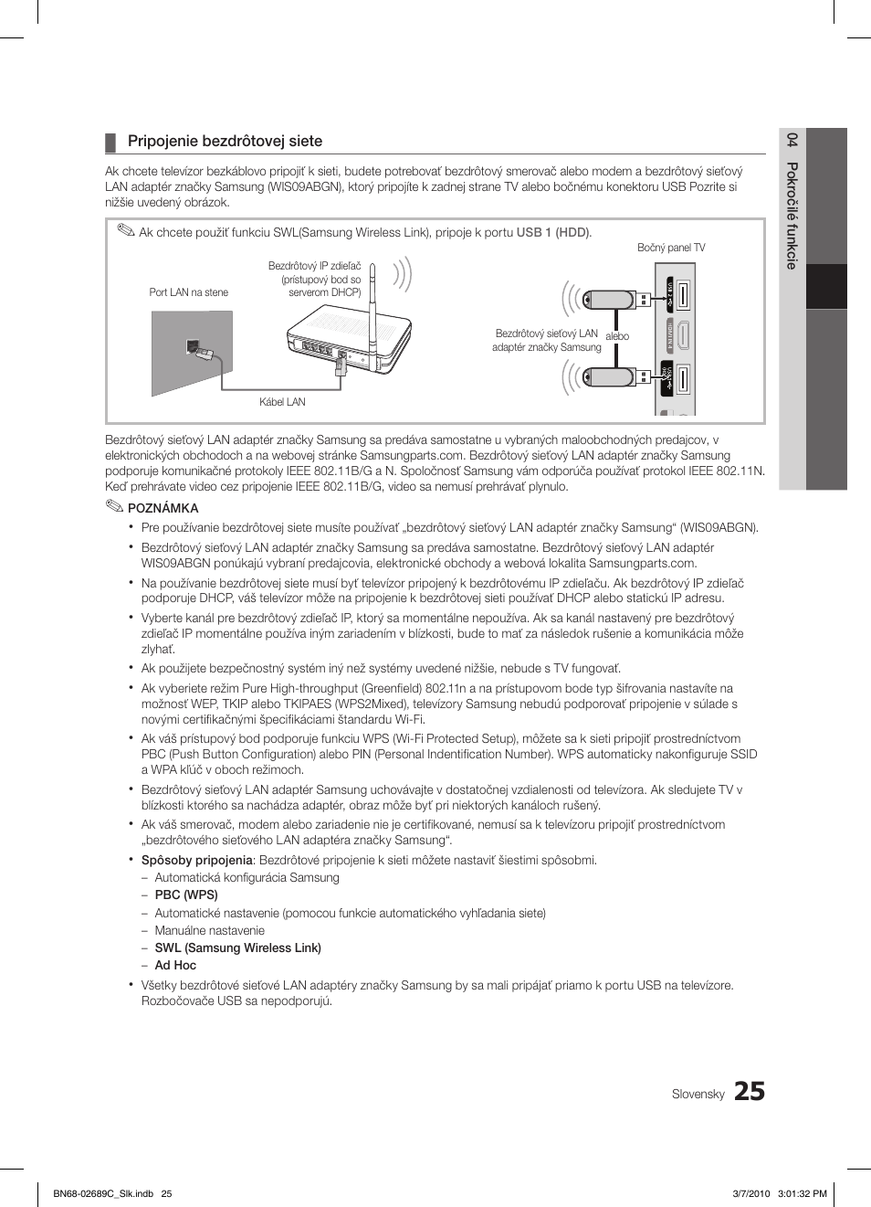 Samsung LE40C630K1W User Manual | Page 368 / 491