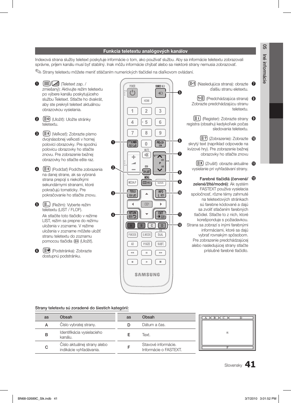 Samsung LE40C630K1W User Manual | Page 384 / 491