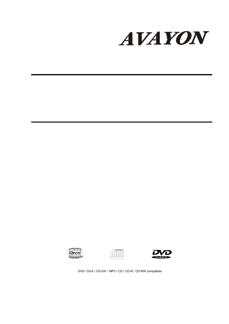 Avayon DXP-1000 User Manual | 39 pages