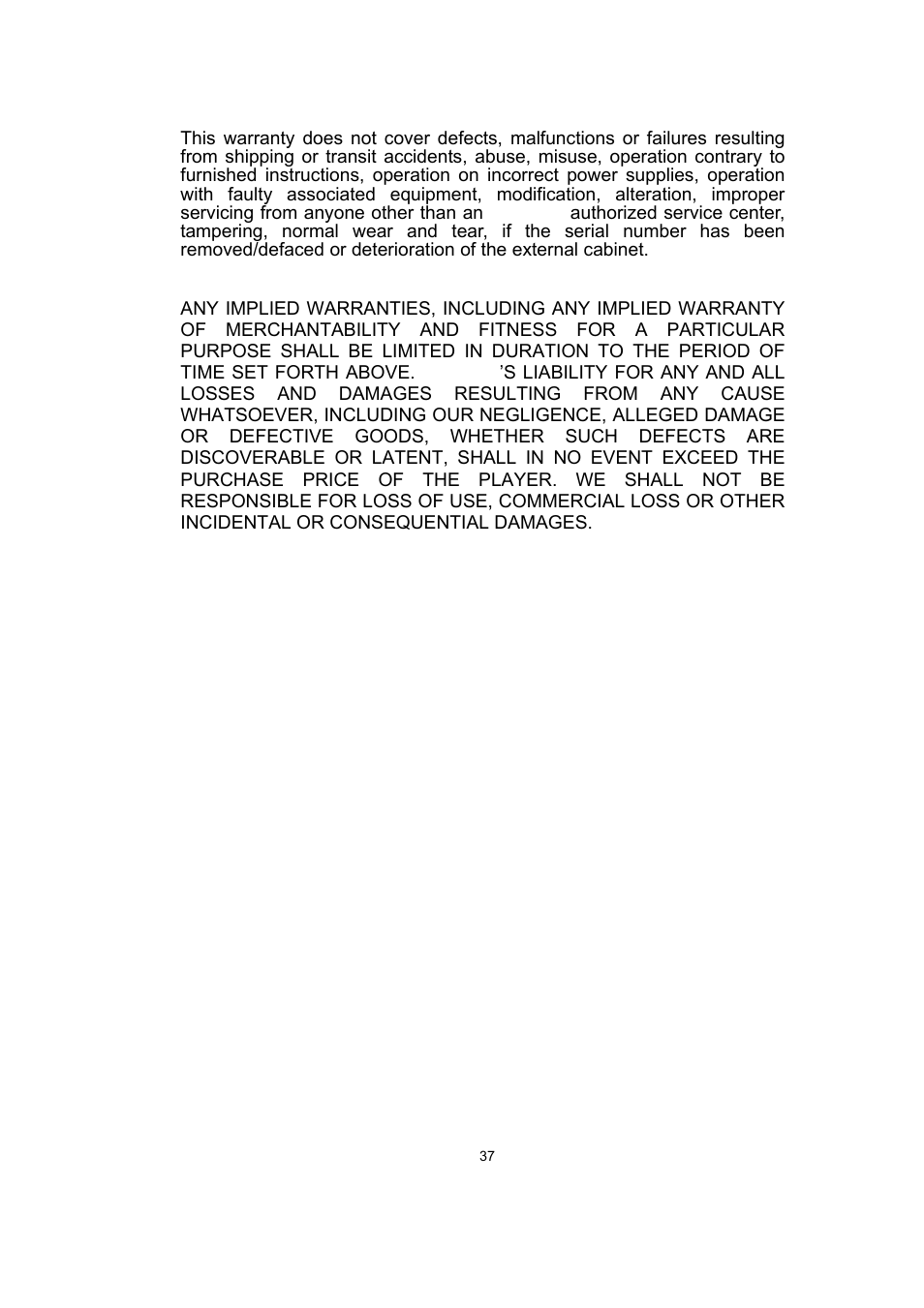 Avayon DXP-1000 User Manual | Page 39 / 39
