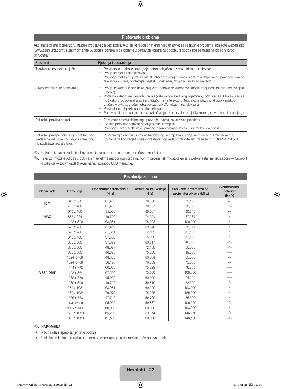 Samsung PS51D8000FS User Manual | Page 137 / 185