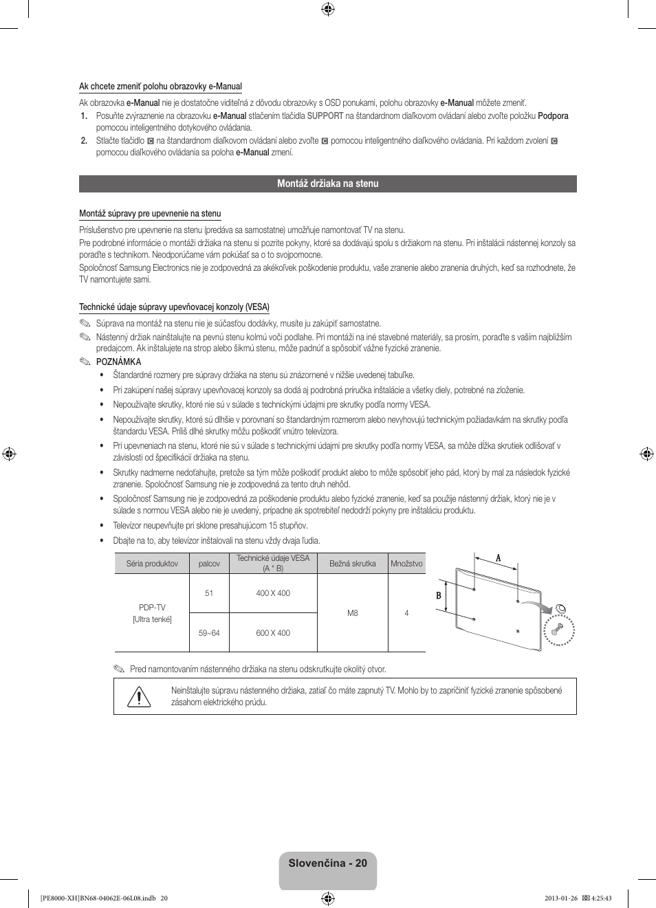 Samsung PS51D8000FS User Manual | Page 181 / 185