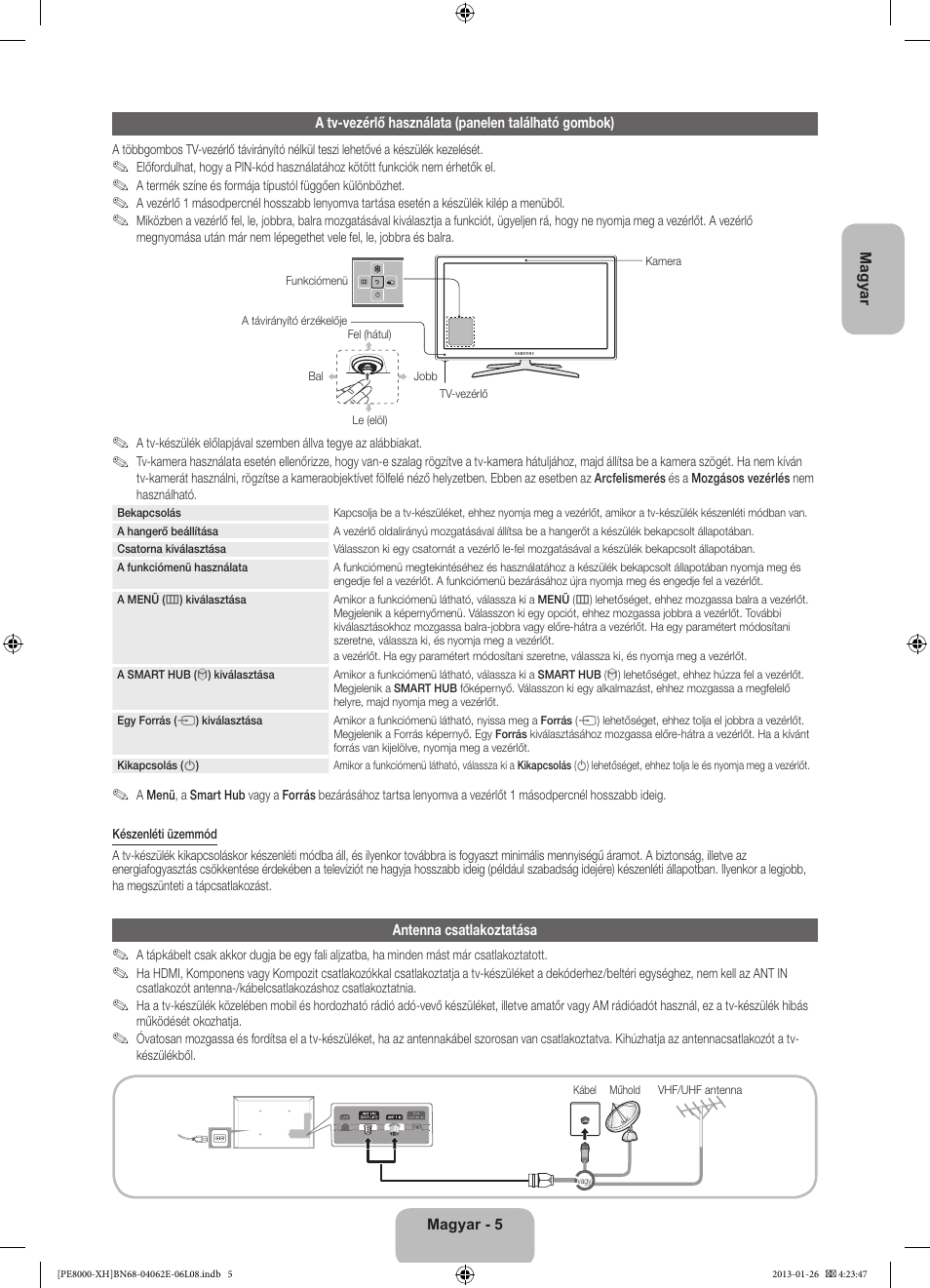 Samsung PS51D8000FS User Manual | Page 28 / 185