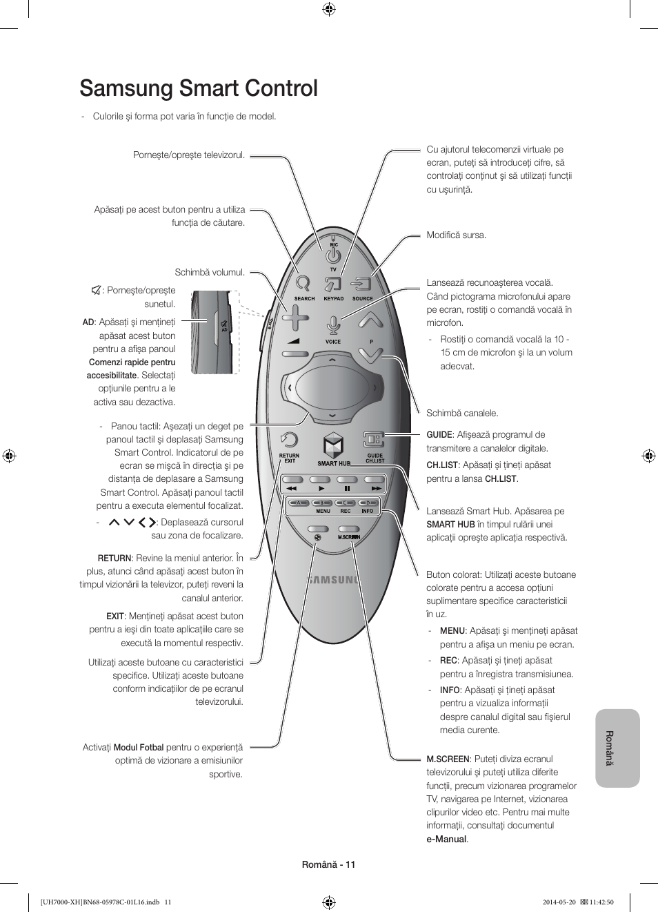 Samsung smart control | Samsung UE60H7000ST User Manual | Page 187 / 353