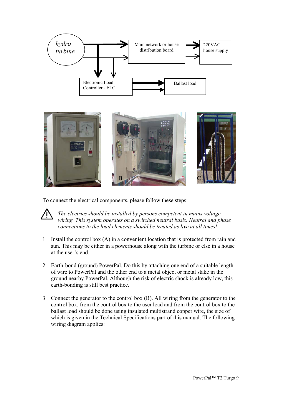 Hydro turbine | Asian Phoenix Resources POWERPAL MHG-T2 User Manual | Page 9 / 17