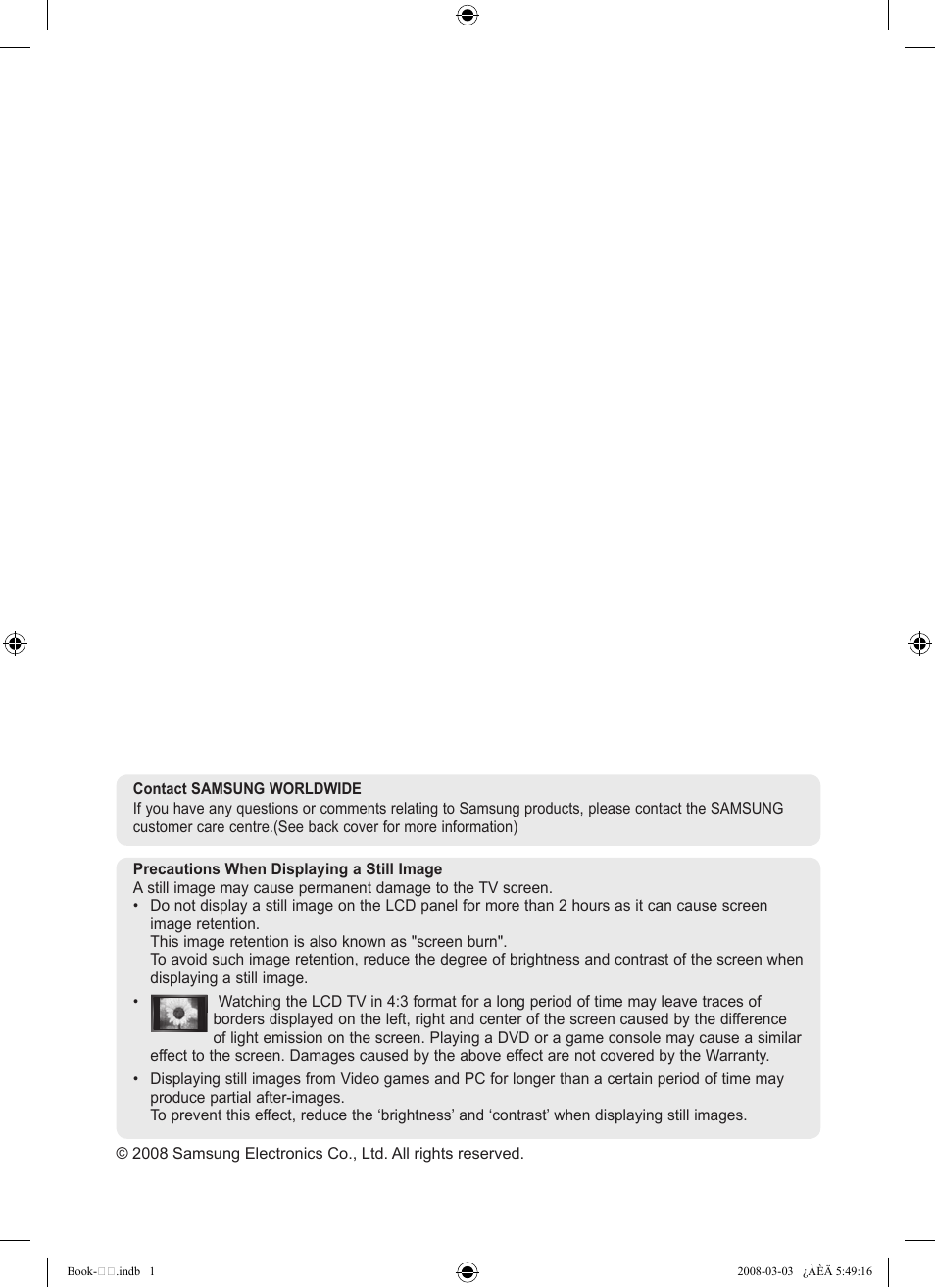 Samsung LE32A450C2 User Manual | Page 2 / 533