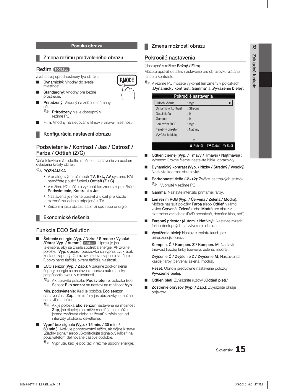 Subt. dual i-ii p.mode s.mode source, Hdmi, Ch list | Samsung LE46C570J1S User Manual | Page 358 / 491