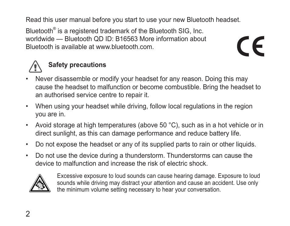 Safety precautions | Samsung BHM3100 User Manual | Page 4 / 161