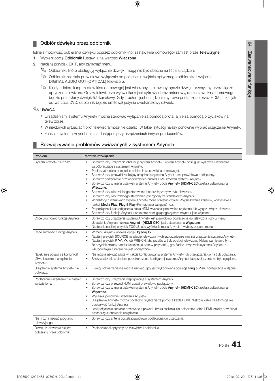 Samsung PS50C6500TW User Manual | Page 151 / 551