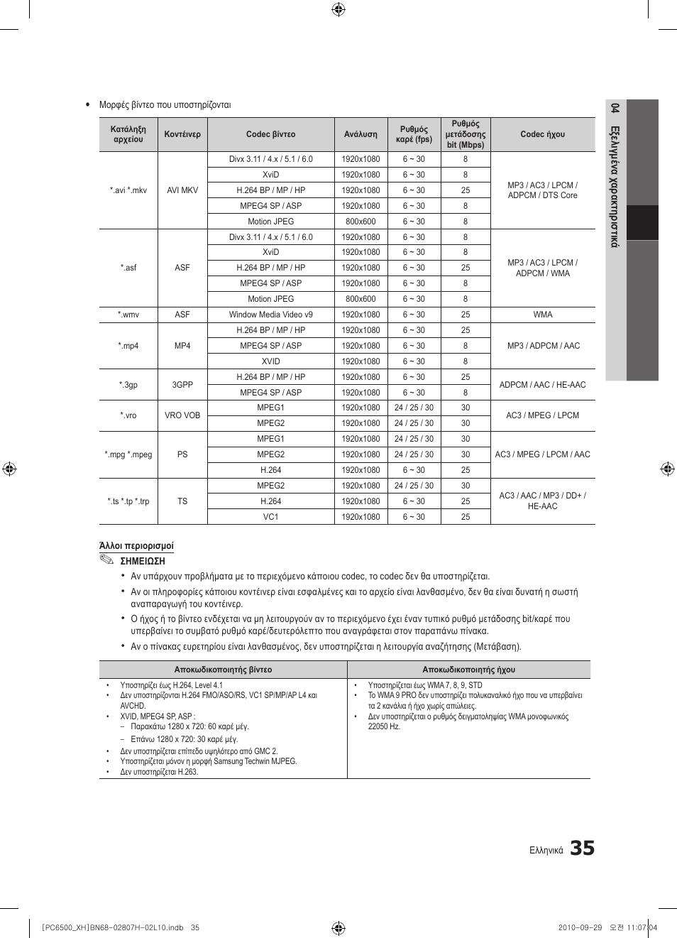 Samsung PS50C6500TW User Manual | Page 200 / 551