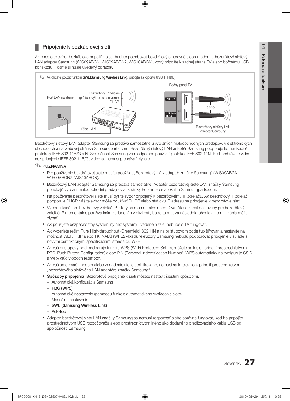 Samsung PS50C6500TW User Manual | Page 412 / 551