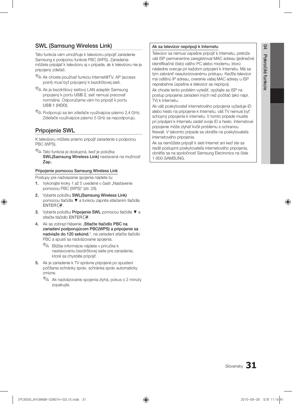 Samsung PS50C6500TW User Manual | Page 416 / 551