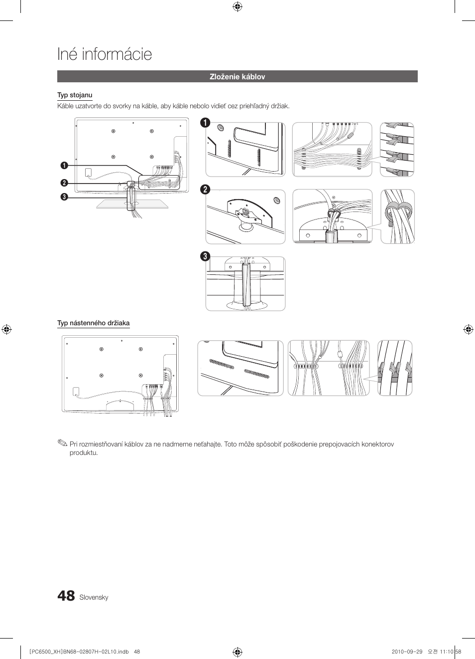 Iné informácie | Samsung PS50C6500TW User Manual | Page 433 / 551