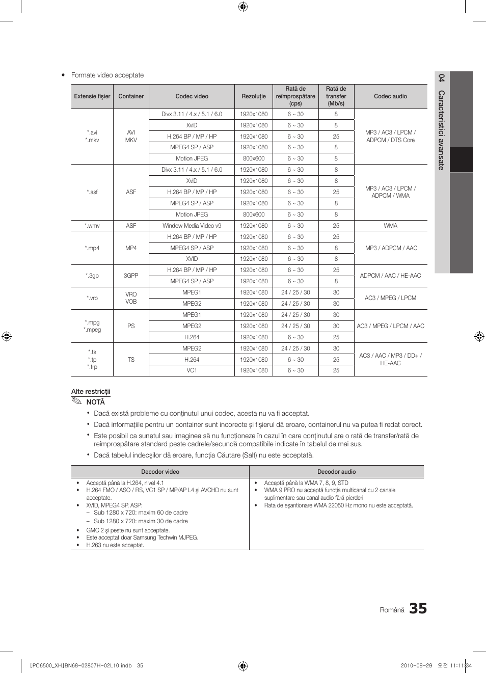 Samsung PS50C6500TW User Manual | Page 475 / 551