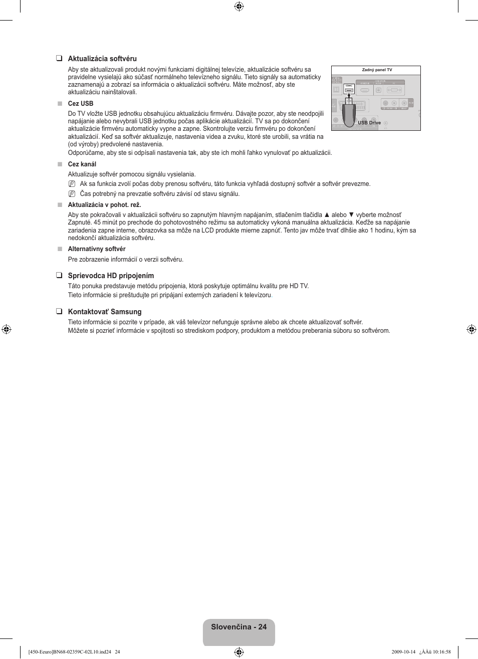 Samsung LE22B541C4W User Manual | Page 264 / 348